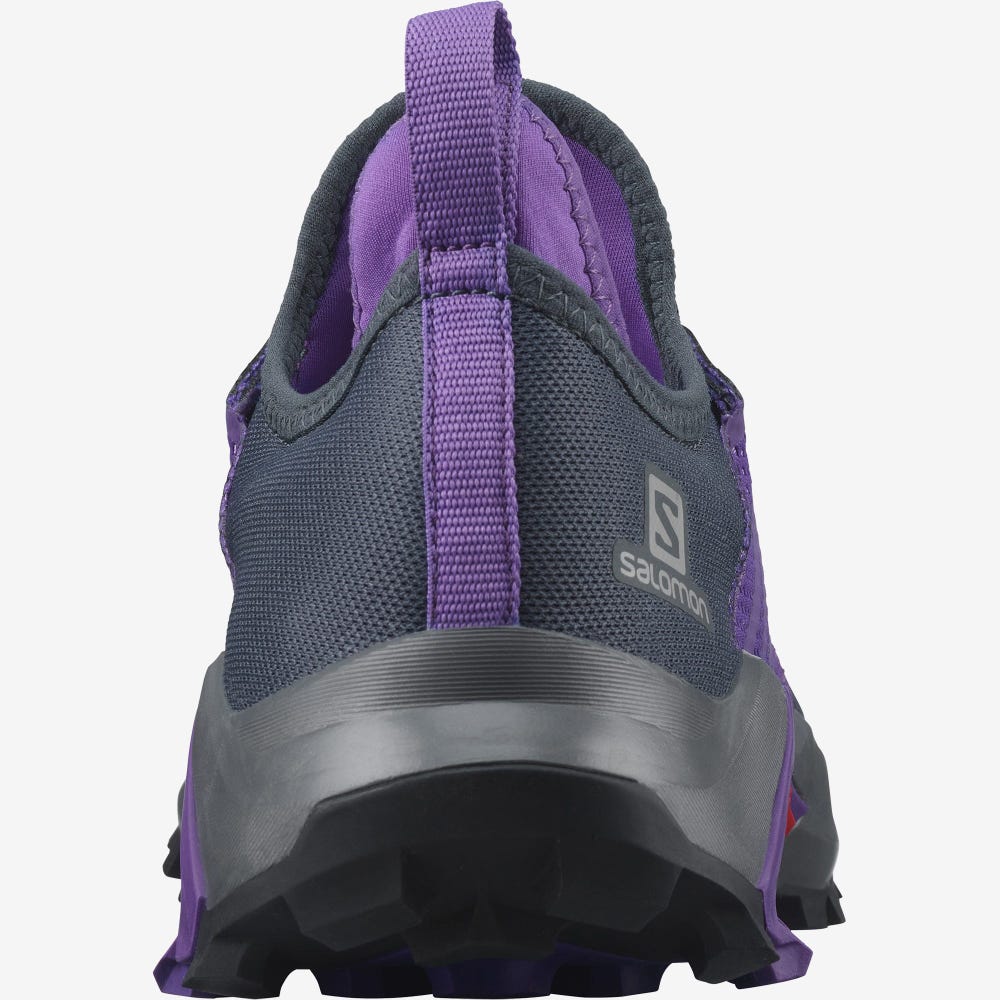 Women's Salomon MADCROSS Trail Running Shoes Royal Purple | CJKV-82196