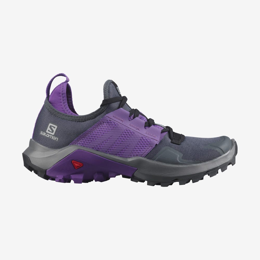Women\'s Salomon MADCROSS Trail Running Shoes Royal Purple | CJKV-82196