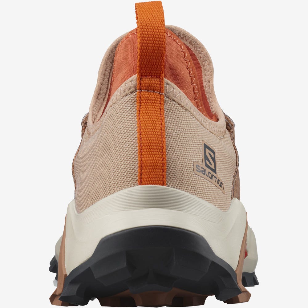 Women's Salomon MADCROSS Trail Running Shoes Beige/Red Orange | IDSZ-43952