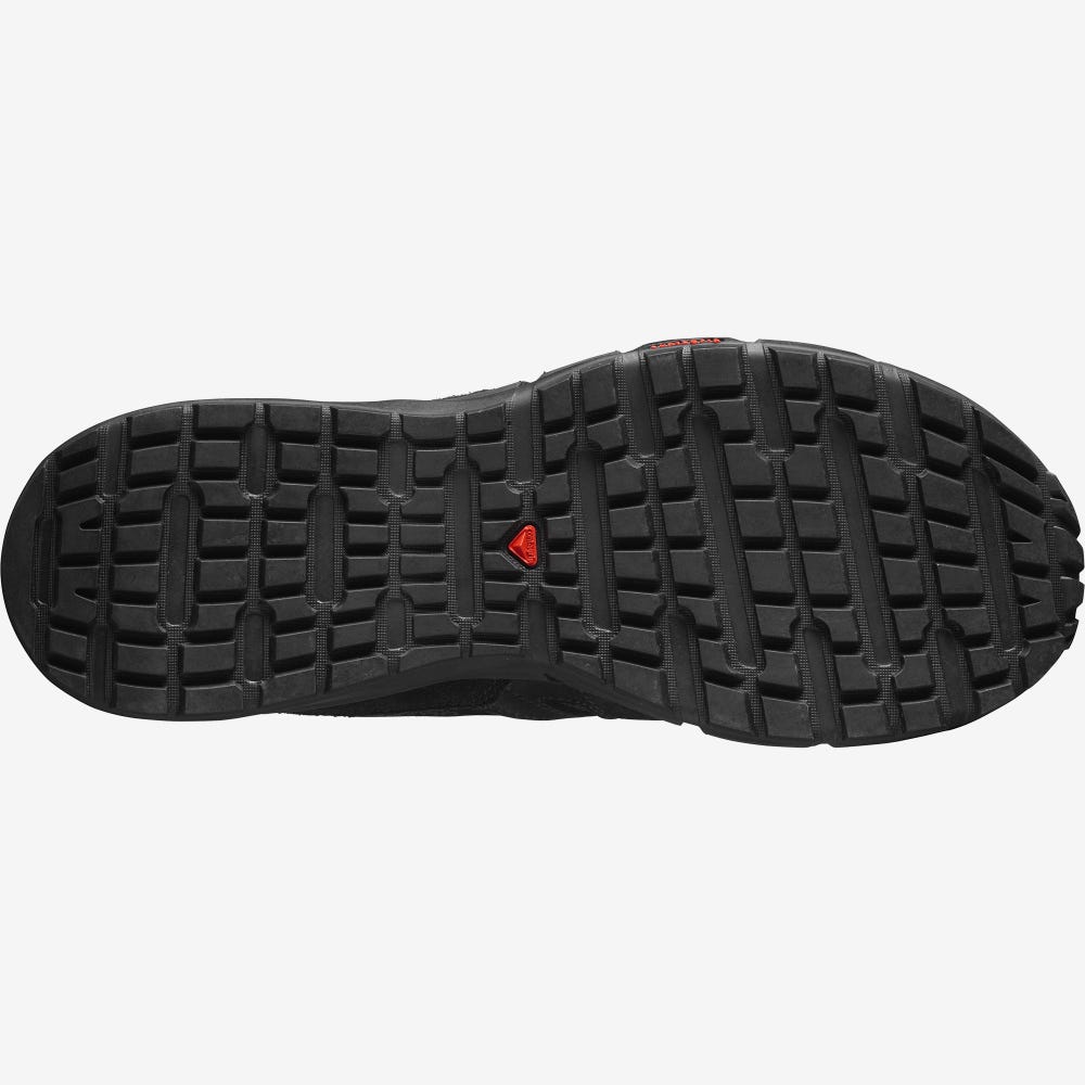 Women's Salomon ODYSSEY ADVANCED Sneakers Black | EINT-43826
