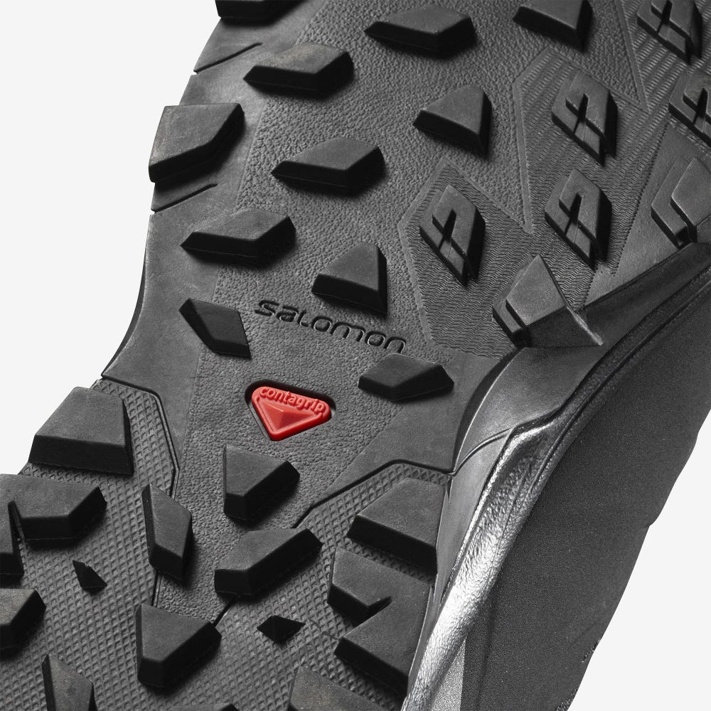 Women's Salomon OUTBLAST THINSULATE™ CLIMASALOMON™ WATERPROOF Winter Boots Black | MQCS-16978