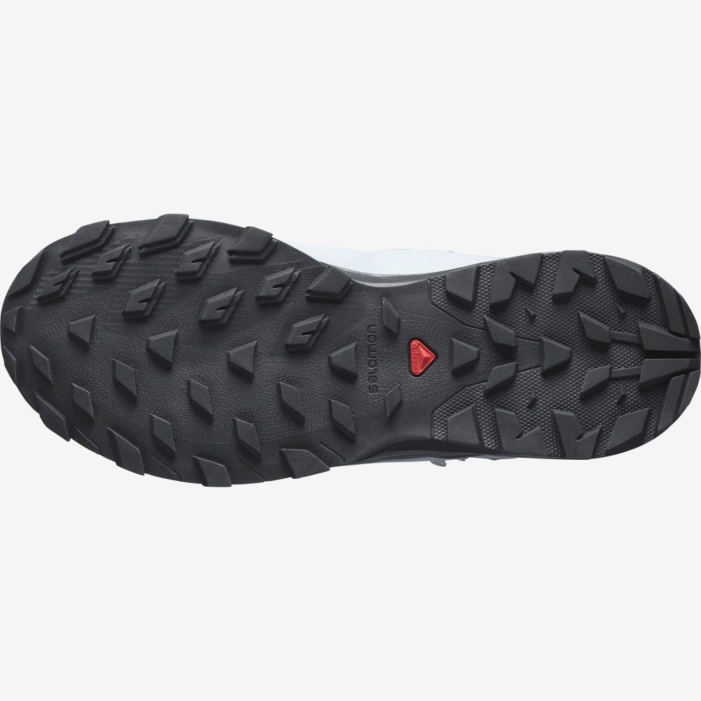 Women's Salomon OUTBLAST THINSULATE™ CLIMASALOMON™ WATERPROOF Hiking Boots Green/Black | YGVQ-74901