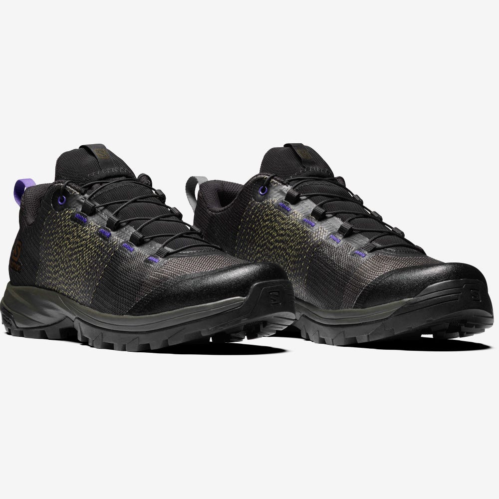 Women's Salomon OUTPRO MATRYX FOR THE BROKEN ARM Sneakers Olive/Black/Purple | PWSO-03895