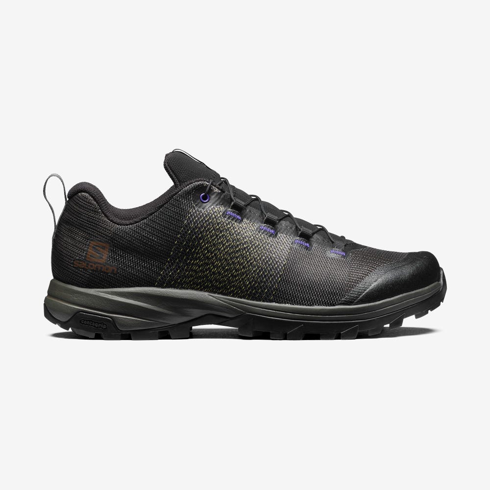 Women\'s Salomon OUTPRO MATRYX FOR THE BROKEN ARM Sneakers Olive/Black/Purple | PWSO-03895