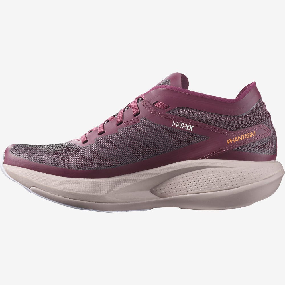 Women's Salomon PHANTASM Running Shoes Purple/Purple | MEGA-36950