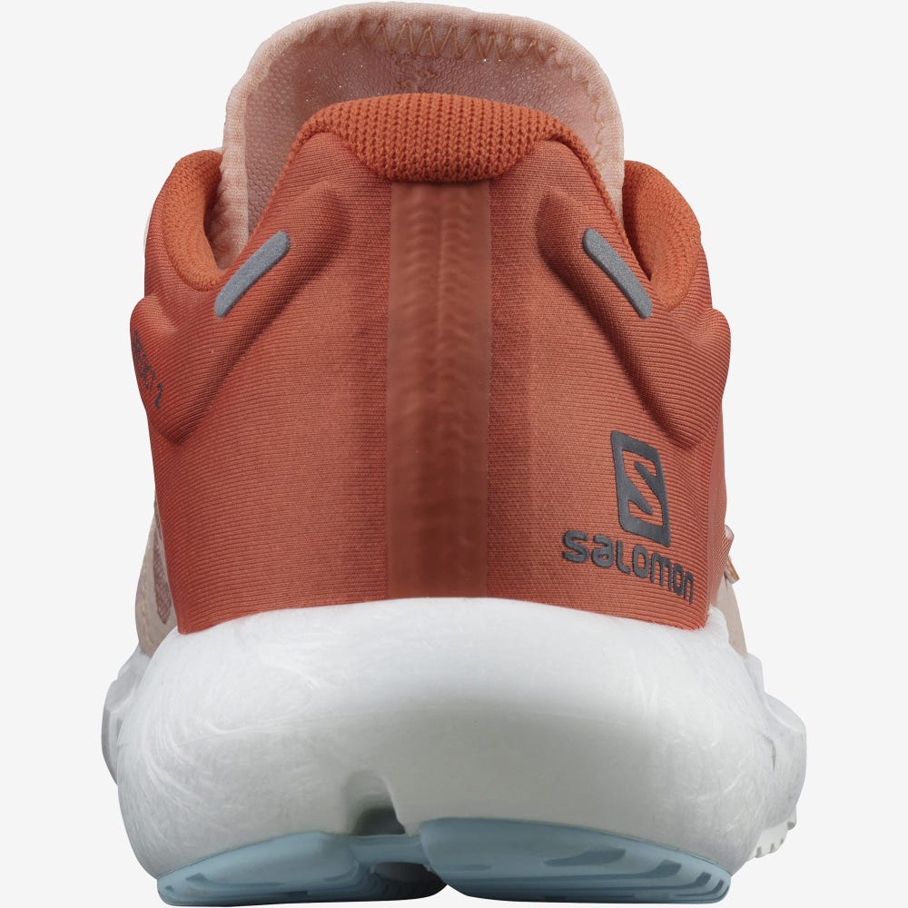 Women's Salomon PREDICT 2 Running Shoes Orange/Blue | LCYH-27601