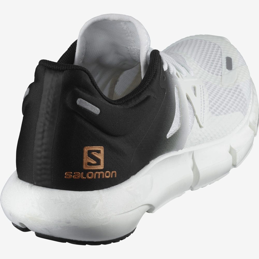 Women's Salomon PREDICT 2 Running Shoes White/Black/White | NYVS-08276