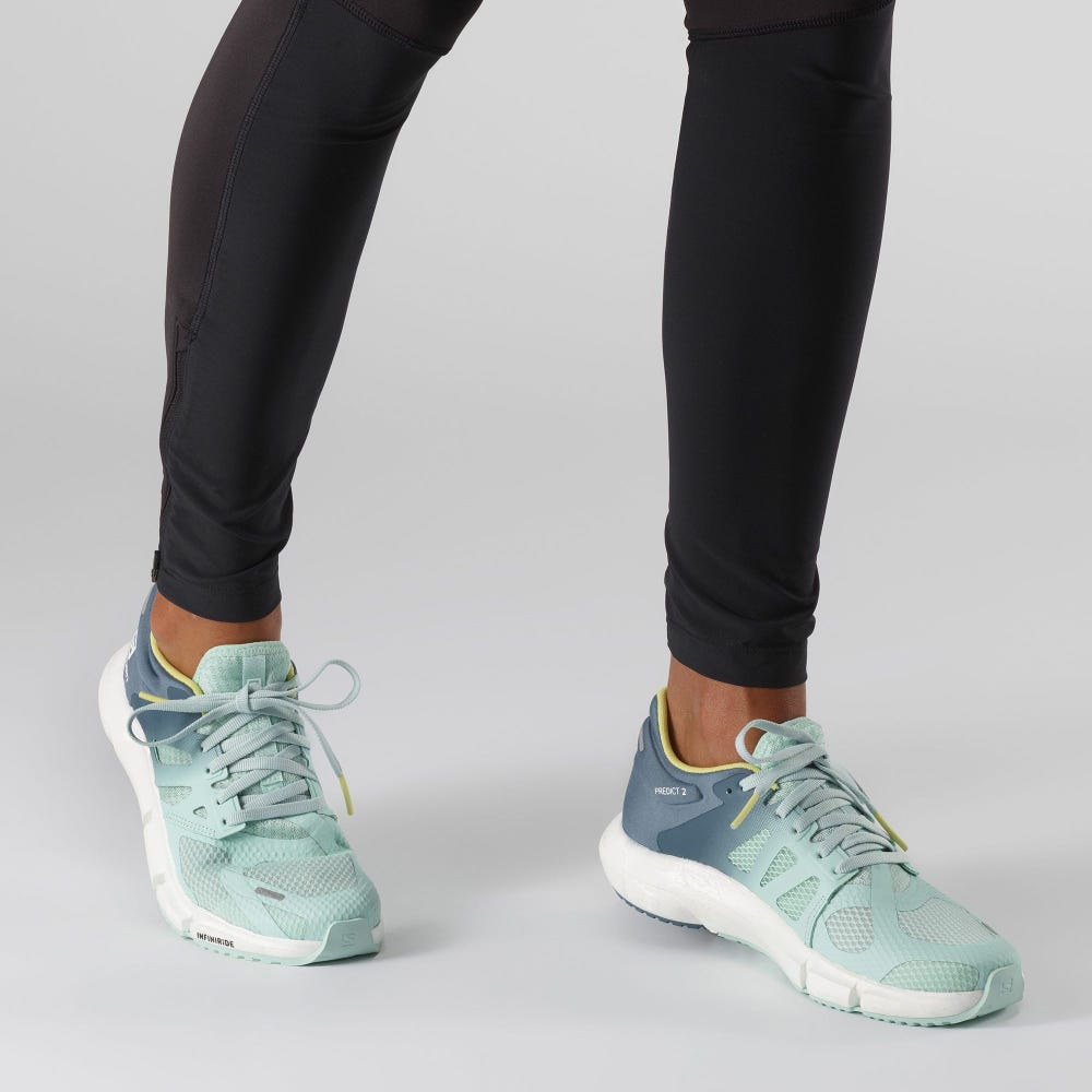 Women's Salomon PREDICT 2 Running Shoes Blue | TNGJ-39412