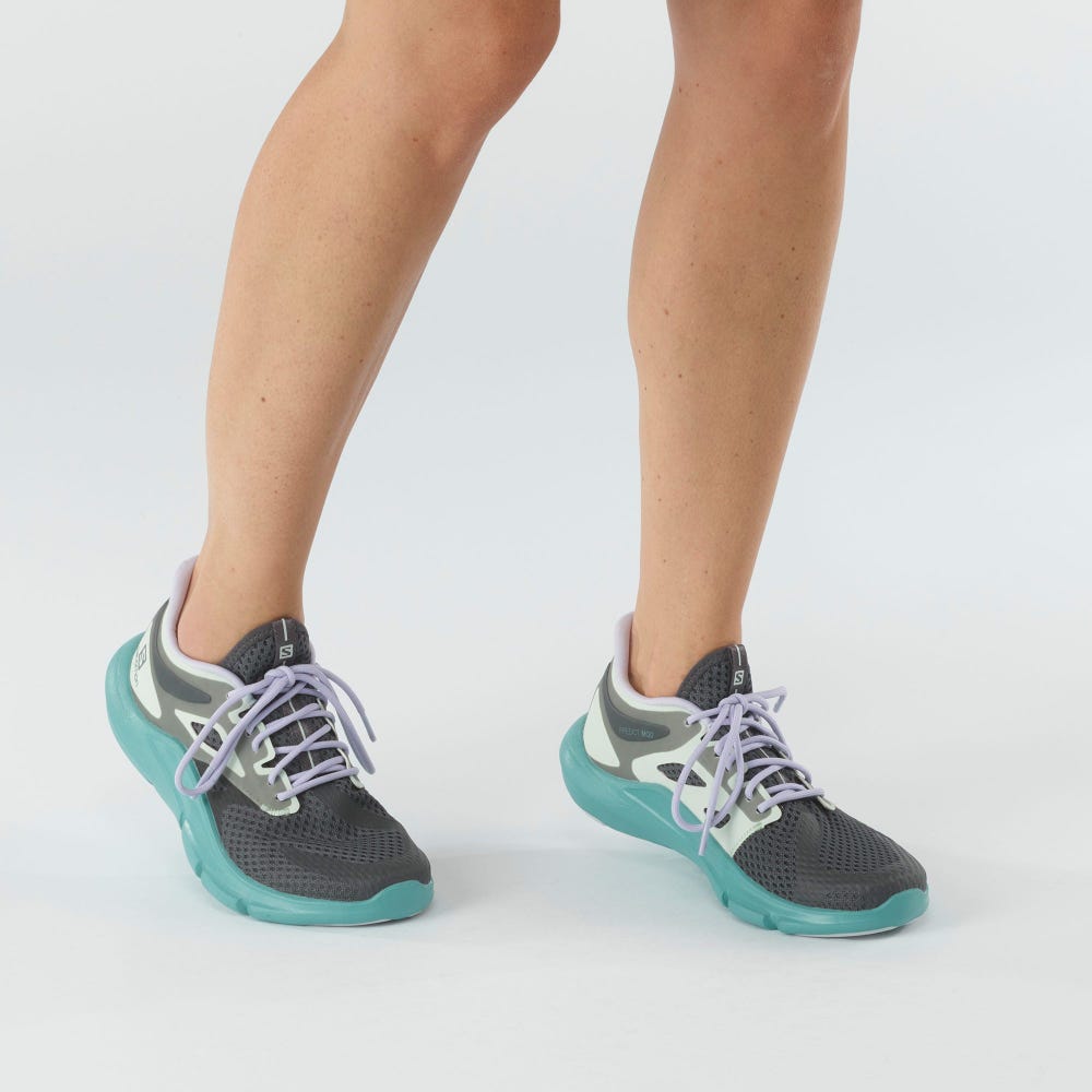 Women's Salomon PREDICT MOD Running Shoes Grey/Purple | XLSP-98425