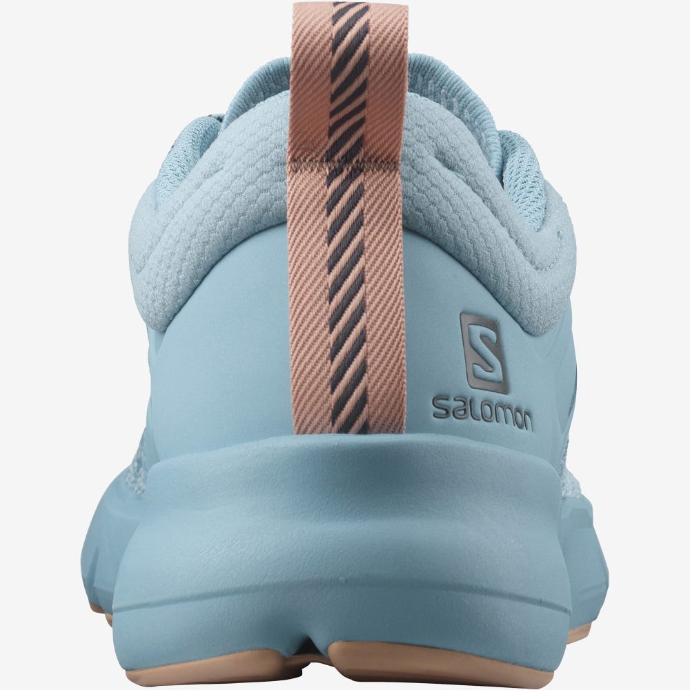Women's Salomon PREDICT SOC 2 Running Shoes Blue | IWFB-83027