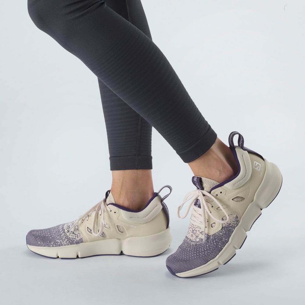 Women's Salomon PREDICT SOC 2 Running Shoes Purple | VRXM-28910
