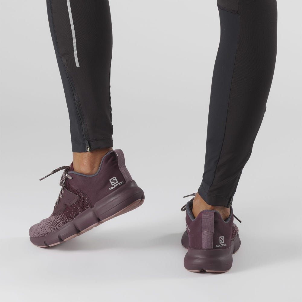 Women's Salomon PREDICT SOC W Running Shoes Purple | SNEL-60798
