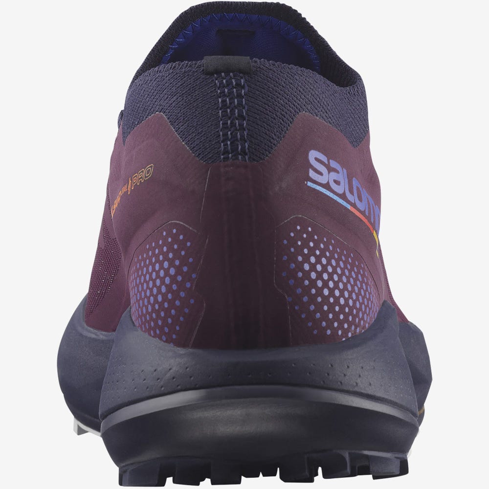Women's Salomon PULSAR TRAIL PRO Trail Running Shoes Purple/Blue | HREO-95104