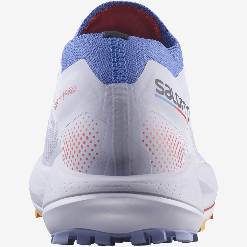 Women's Salomon PULSAR TRAIL PRO Trail Running Shoes Purple/Blue/Orange | UTZF-86725