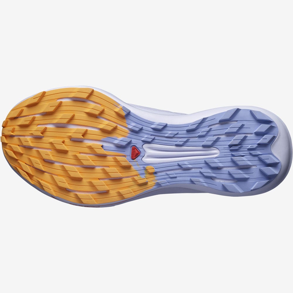 Women's Salomon PULSAR TRAIL PRO Trail Running Shoes Purple/Blue/Orange | UTZF-86725