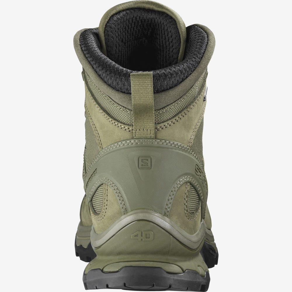 Women's Salomon QUEST 4D FORCES 2 EN Tactical Boots Green | BLSO-01584