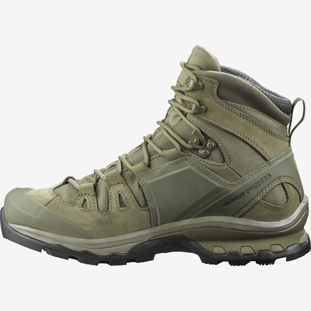 Women's Salomon QUEST 4D FORCES 2 EN Tactical Boots Green | BLSO-01584