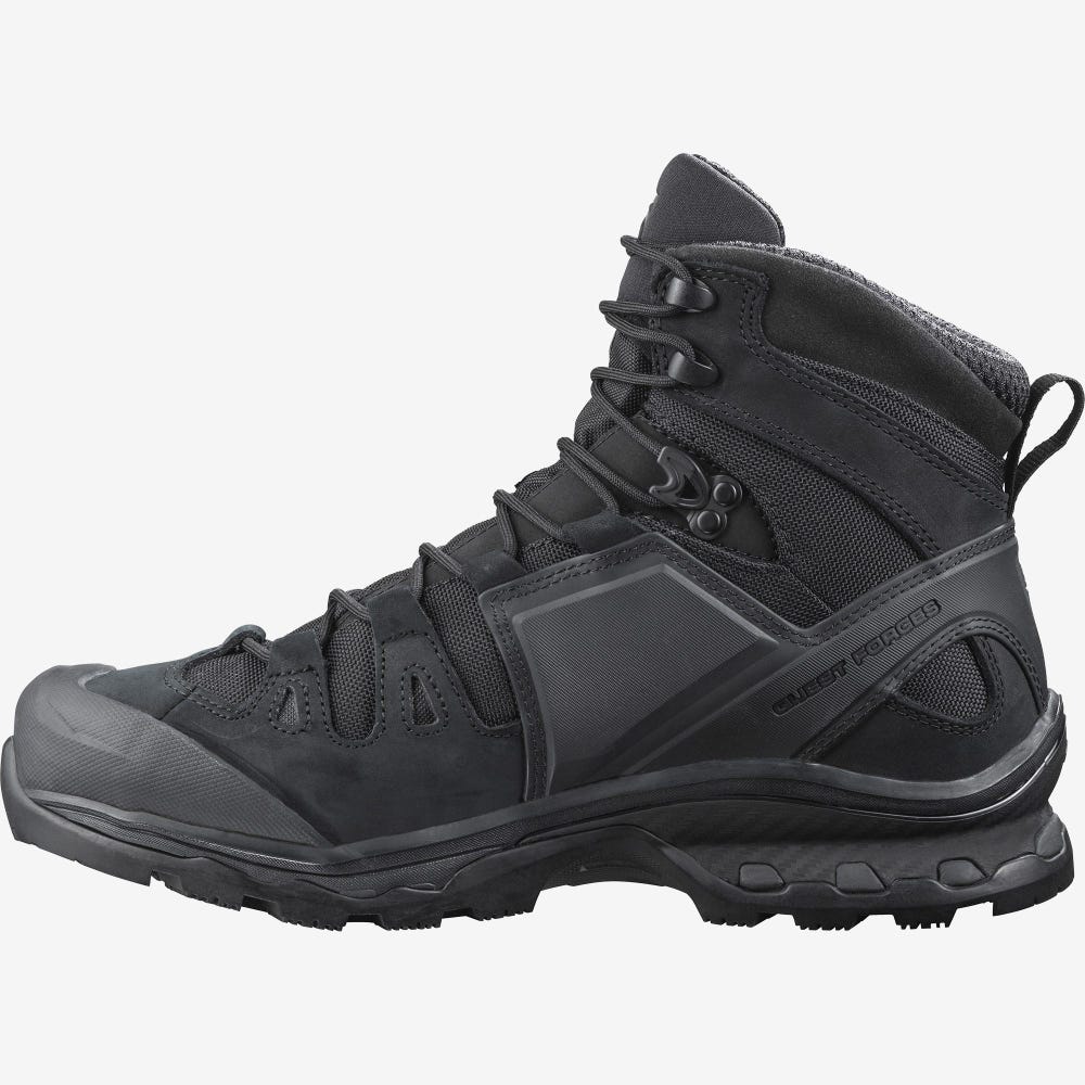 Women's Salomon QUEST 4D FORCES 2 EN Tactical Boots Black | FSLZ-32869