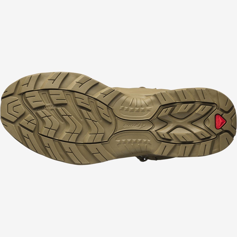 Women's Salomon QUEST 4D GORE-TEX ADVANCED Sneakers Brown | LSQE-26345