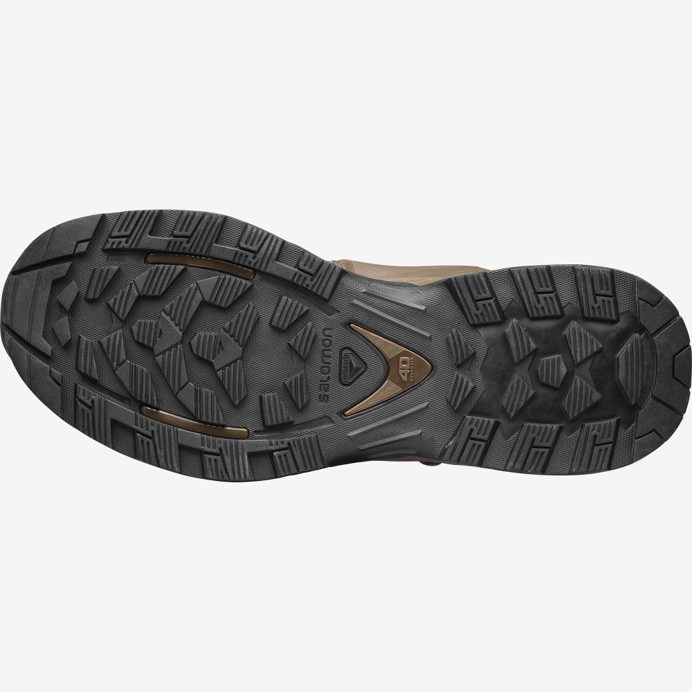 Women's Salomon QUEST 4D GORE-TEX FORCES 2 EN Tactical Boots Brown | YMRO-14275