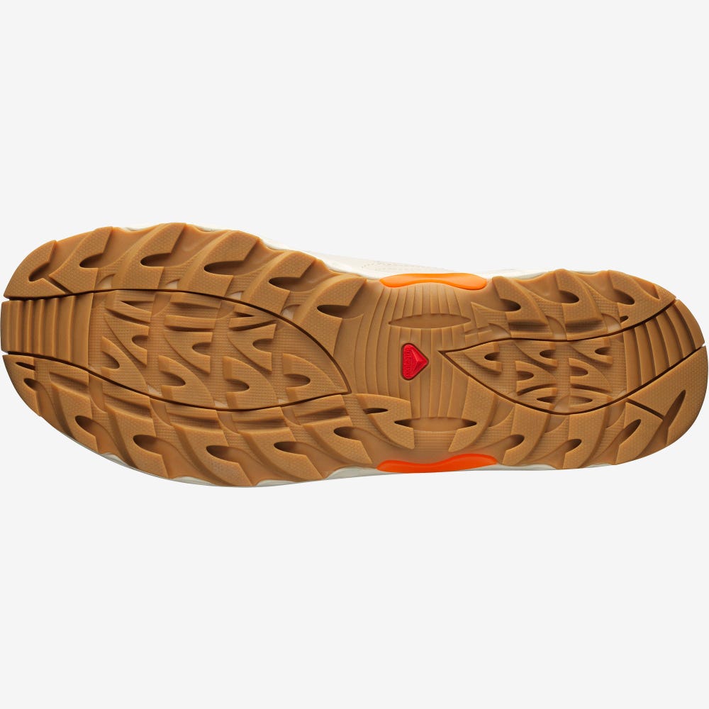 Women's Salomon RAID WIND Sneakers Deep Green/Orange | FVRO-08247
