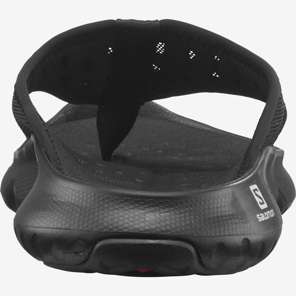 Women's Salomon REELAX BREAK 5.0 Flip Flops Black | BYJN-17294