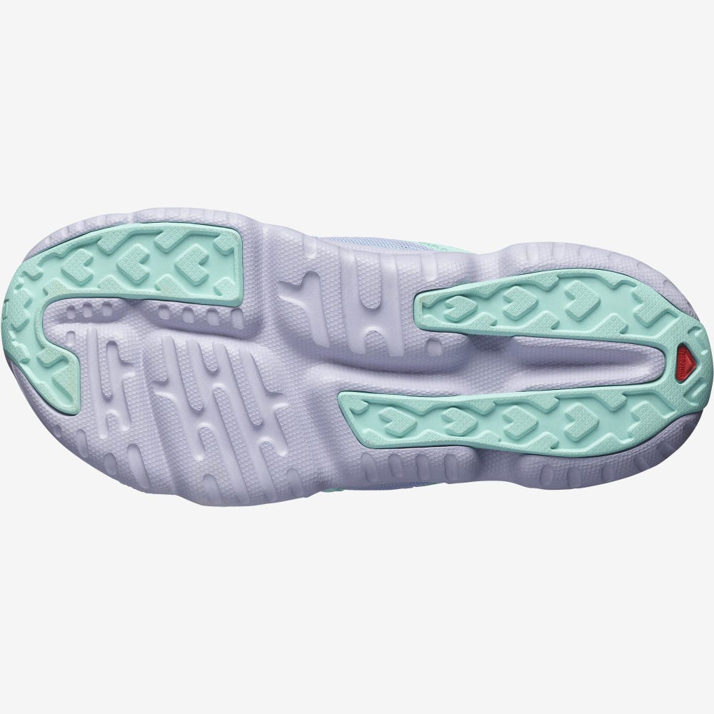 Women's Salomon REELAX BREAK 5.0 Flip Flops Purple/Turquoise | ROYZ-82530