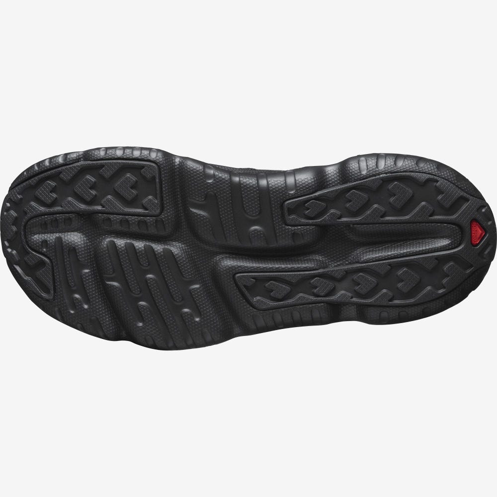 Women's Salomon REELAX SLIDE 5.0 Slippers Black | PRVS-46870