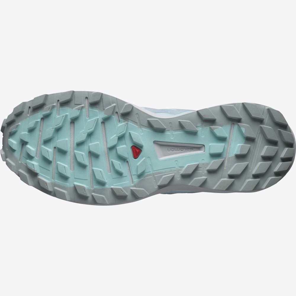 Women's Salomon SENSE RIDE 4 Trail Running Shoes Turquoise | NRBX-42613