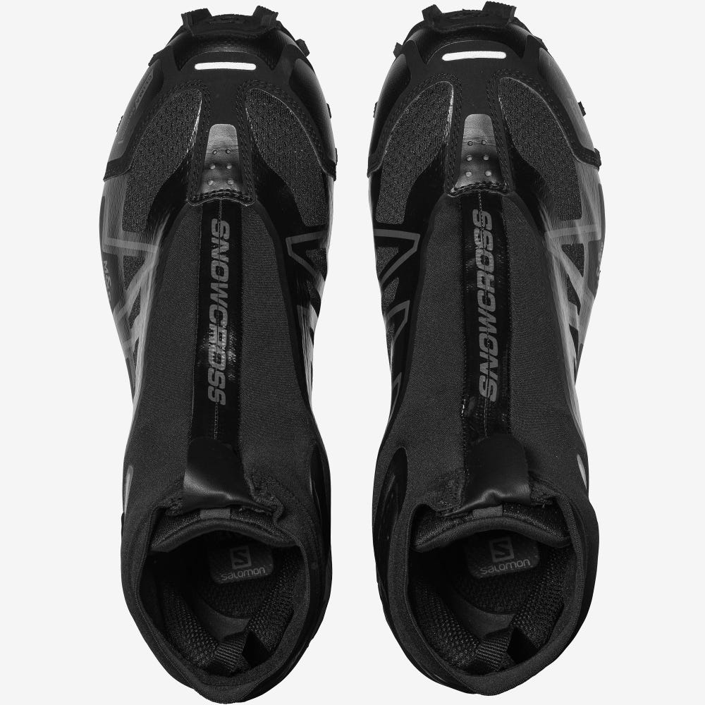Women's Salomon SNOWCROSS ADVANCED Sneakers Black | ATYZ-73185