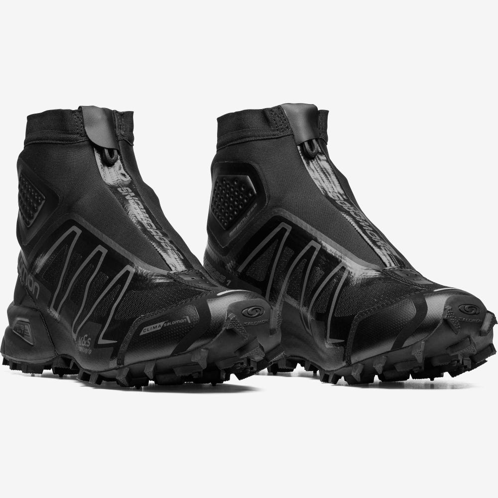 Women's Salomon SNOWCROSS ADVANCED Sneakers Black | ATYZ-73185