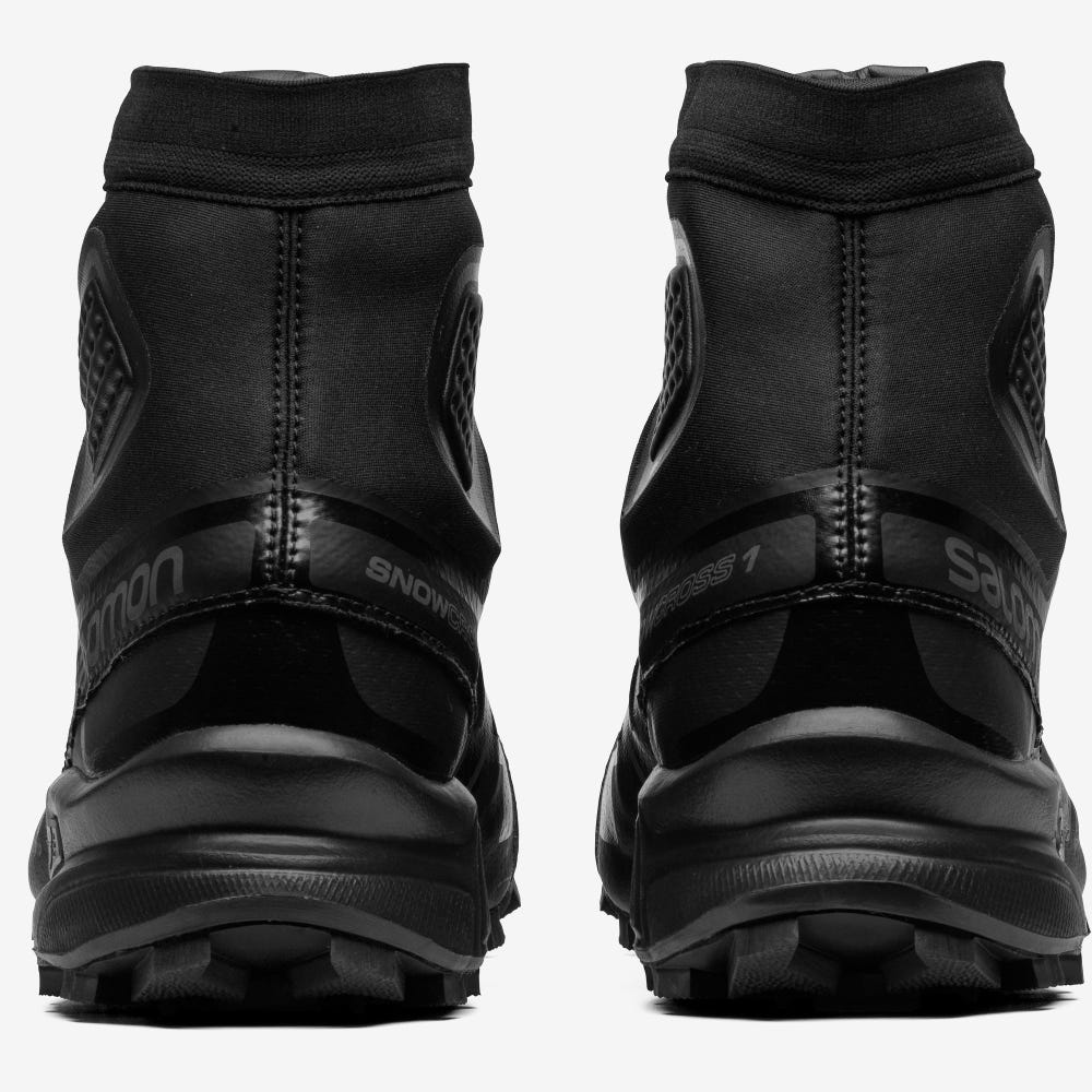 Women's Salomon SNOWCROSS ADVANCED Sneakers Black | ATYZ-73185