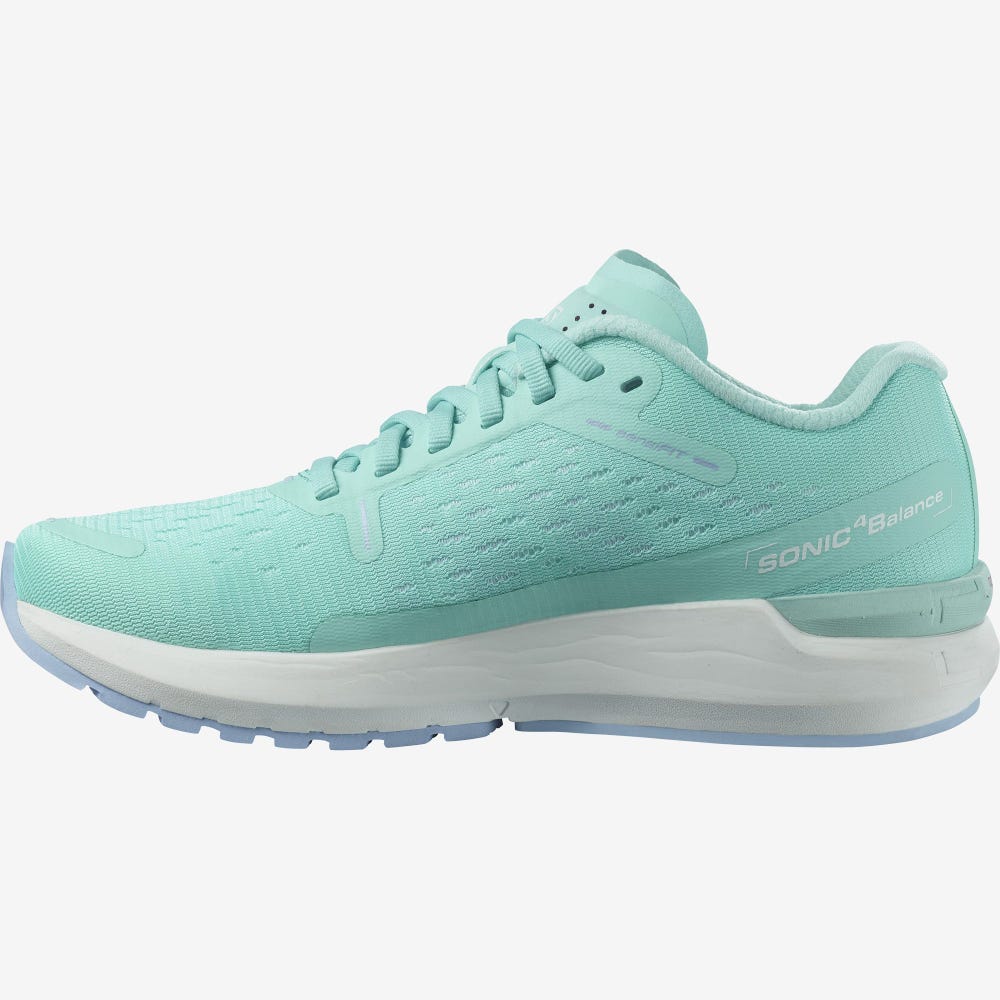Women's Salomon SONIC 4 Balance Running Shoes Turquoise/White/Blue | IGWK-57698