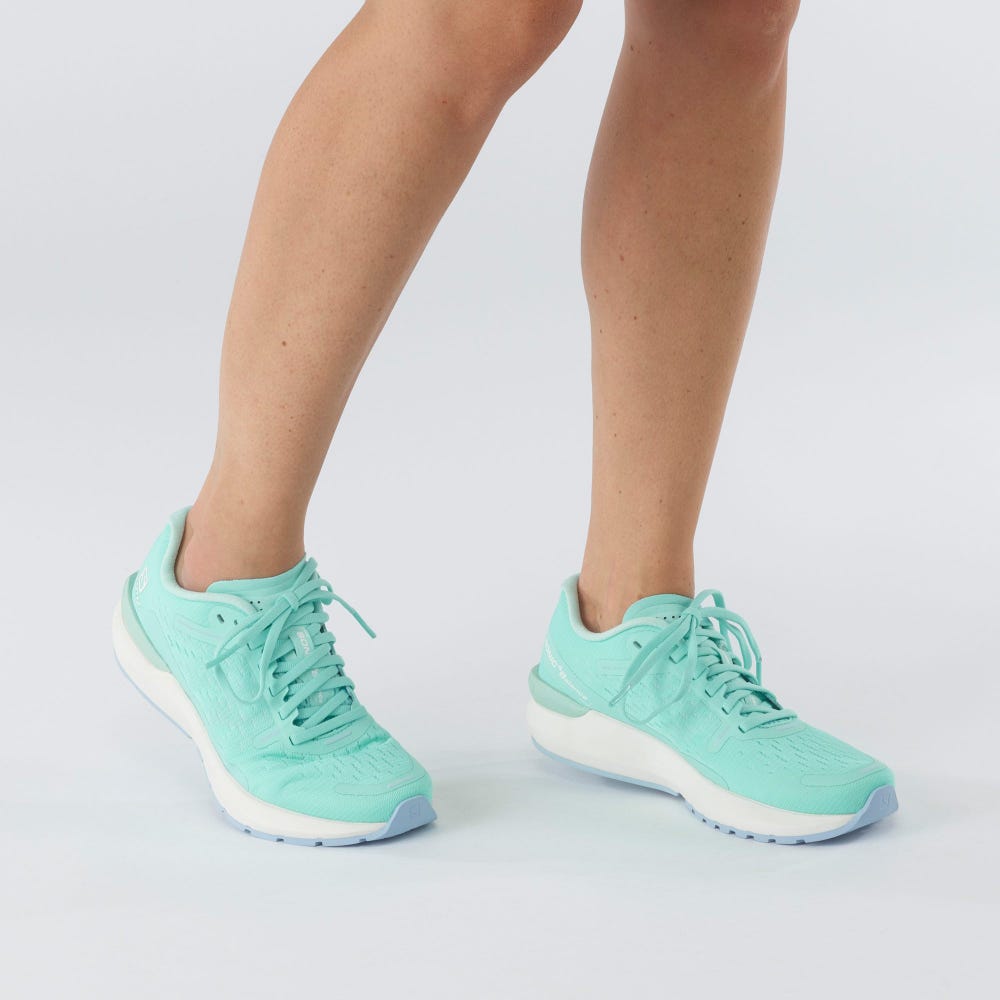 Women's Salomon SONIC 4 Balance Running Shoes Turquoise/White/Blue | IGWK-57698