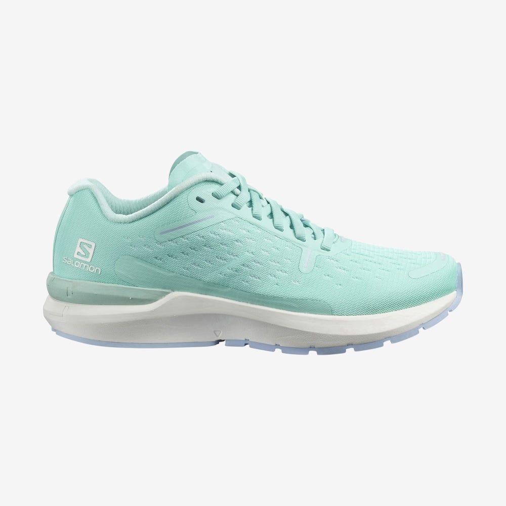 Women\'s Salomon SONIC 4 Balance Running Shoes Turquoise/White/Blue | IGWK-57698