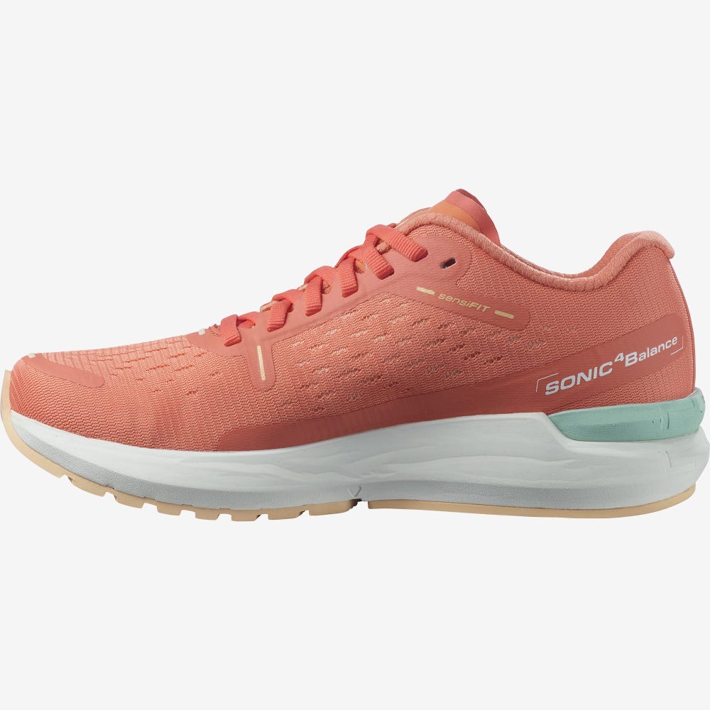Women's Salomon SONIC 4 Balance Running Shoes White/Cream | PDFB-91372