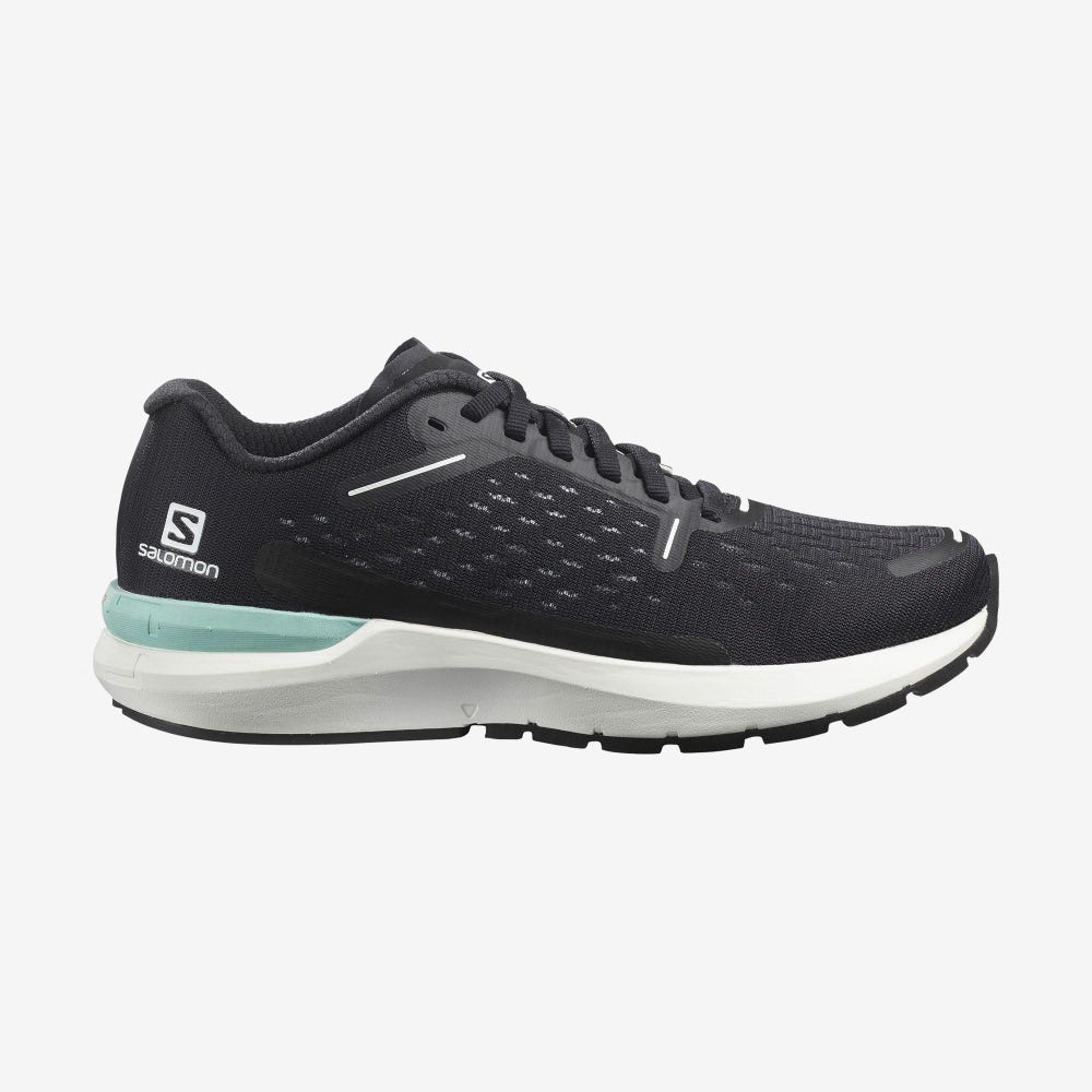 Women\'s Salomon SONIC 4 Balance Running Shoes Black/White/Black | WQAX-73852
