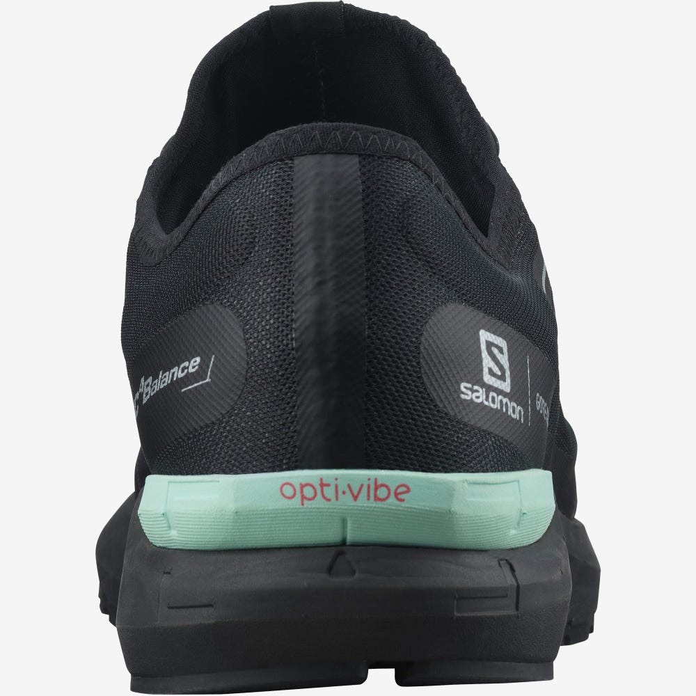 Women's Salomon SONIC 4 GORE-TEX Running Shoes Black/White/Black | ECTX-03784
