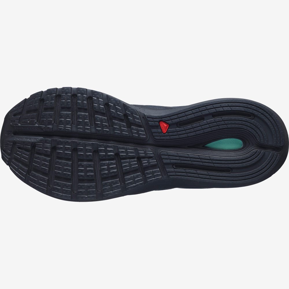 Women's Salomon SONIC 4 GORE-TEX Running Shoes Black/White/Black | ECTX-03784