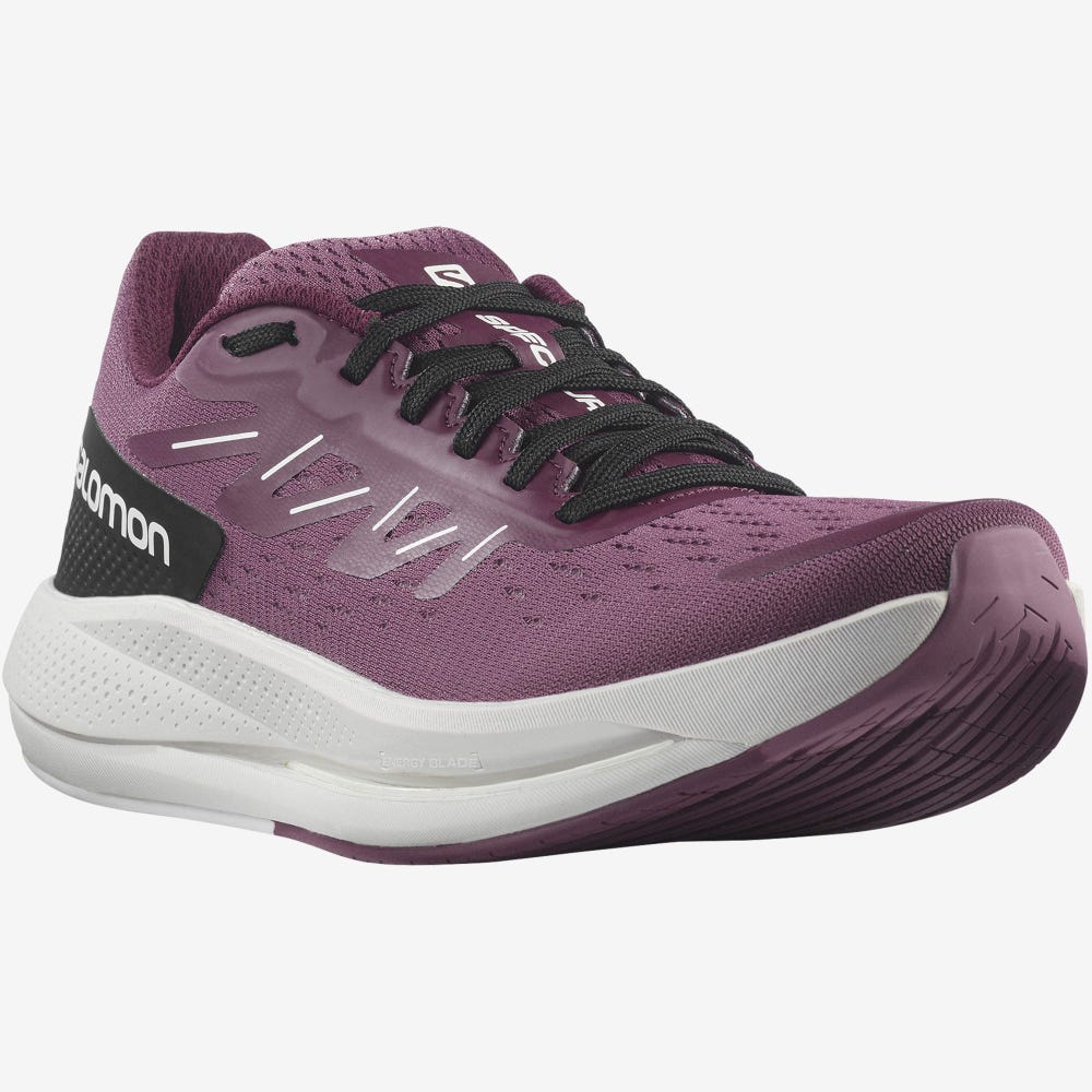 Women's Salomon SPECTUR Running Shoes Purple | BFVT-94715