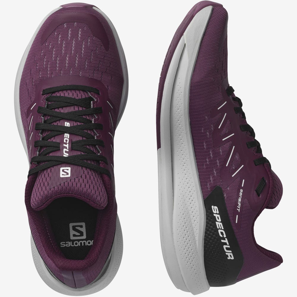 Women's Salomon SPECTUR Running Shoes Purple | BFVT-94715