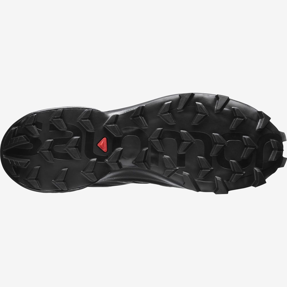 Women's Salomon SPEEDCROSS 5 GORE-TEX Trail Running Shoes Black | NICF-27915