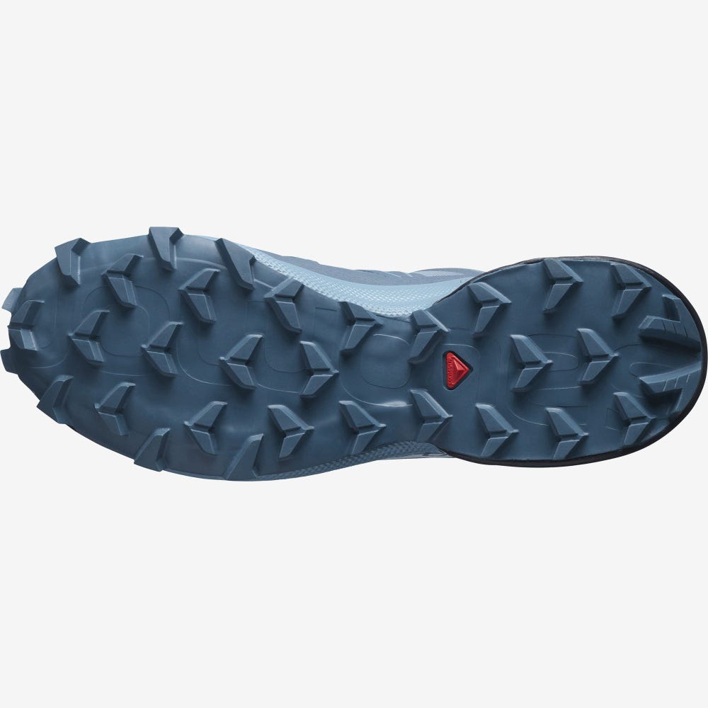 Women's Salomon SPEEDCROSS 5 Trail Running Shoes Blue | XUHF-15639
