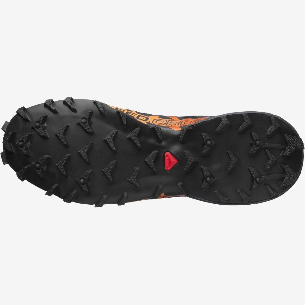 Women's Salomon SPEEDCROSS OFFROAD Sneakers Black/Pink | ERLK-70581