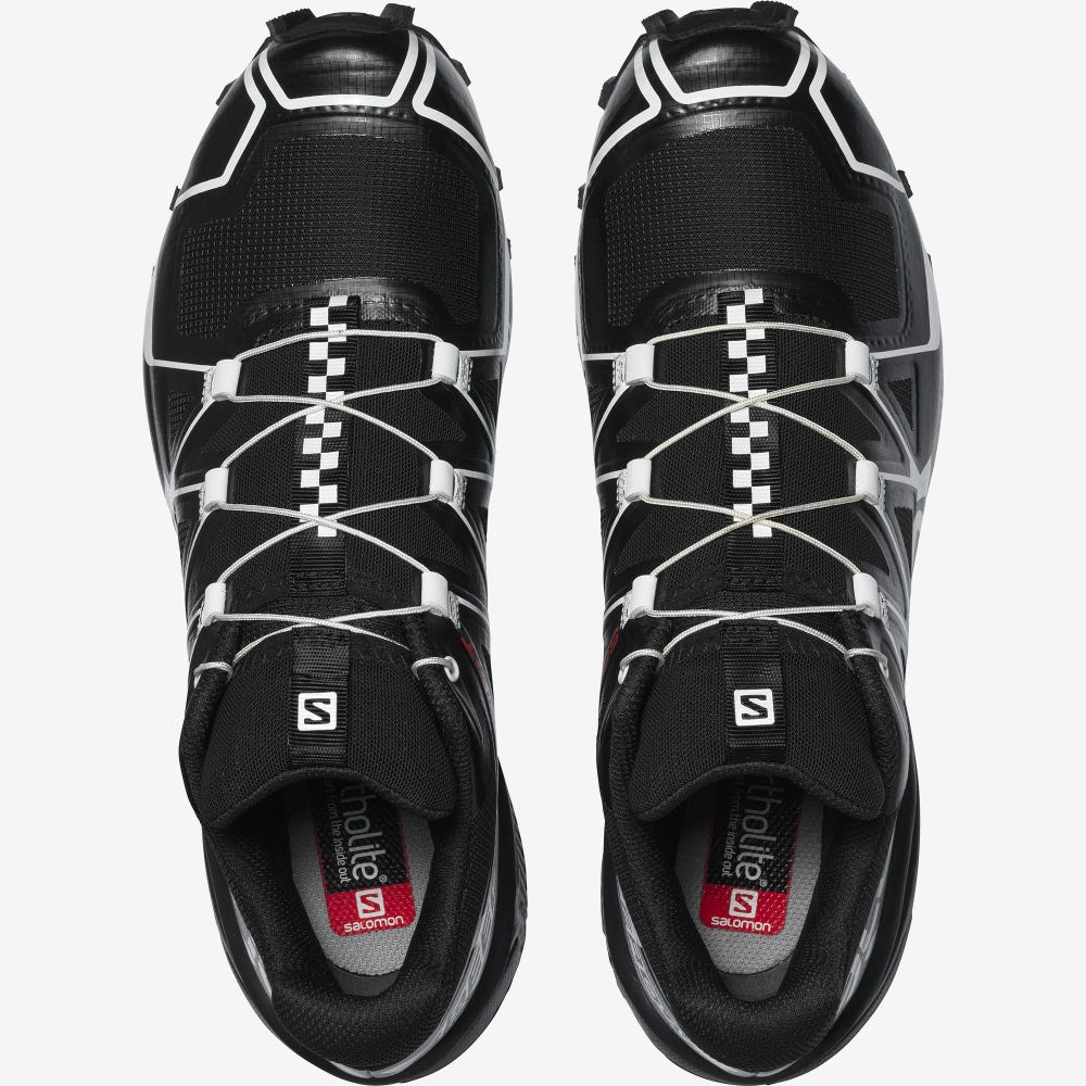 Women's Salomon SPEEDCROSS OFFROAD Sneakers Black/White | UKPM-34960