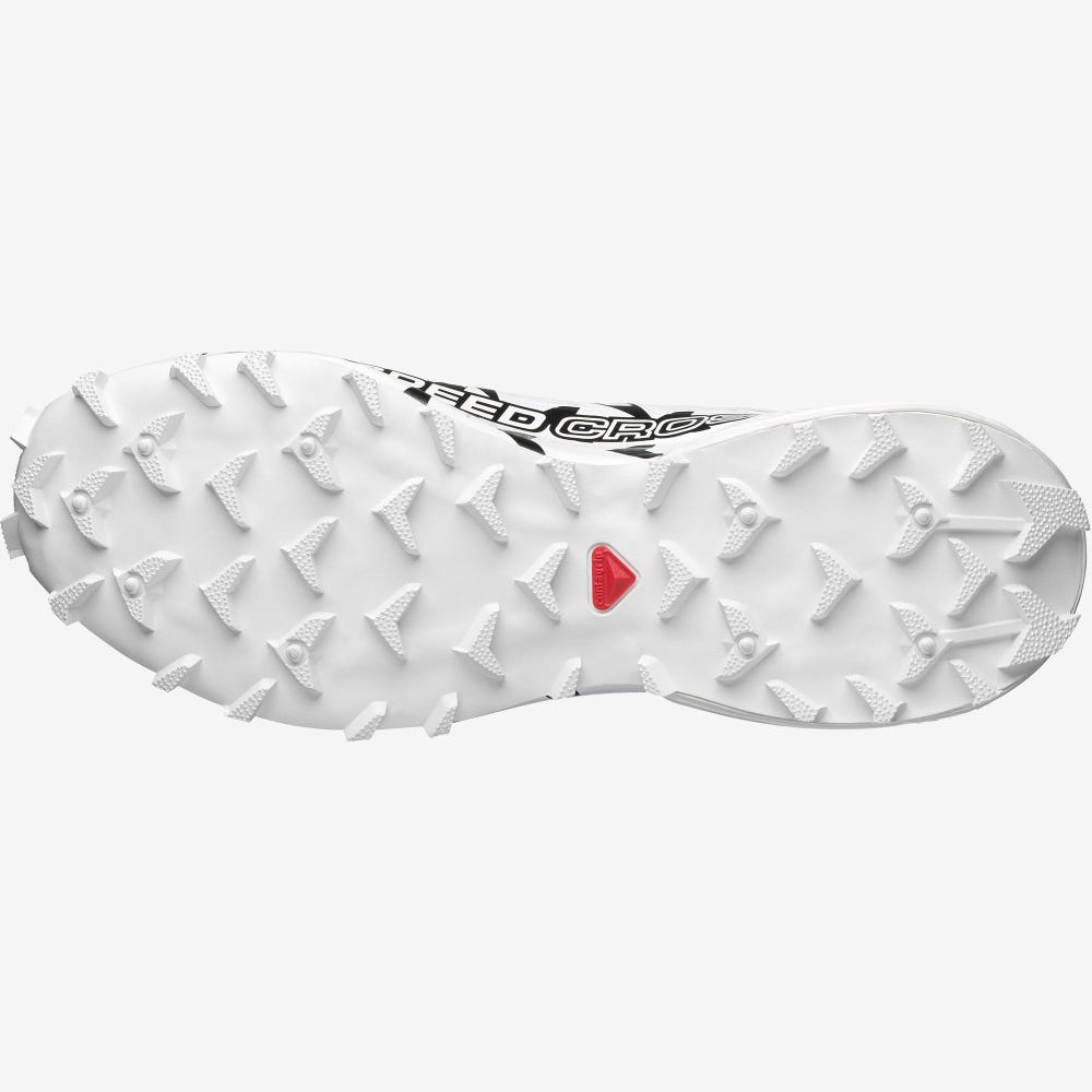 Women's Salomon SPEEDCROSS OFFROAD Sneakers White/Black/White | VDRJ-36852
