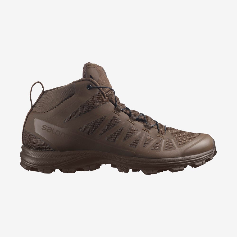 Women\'s Salomon SPEED ASSAULT 2 Tactical Boots Brown | VARO-40695