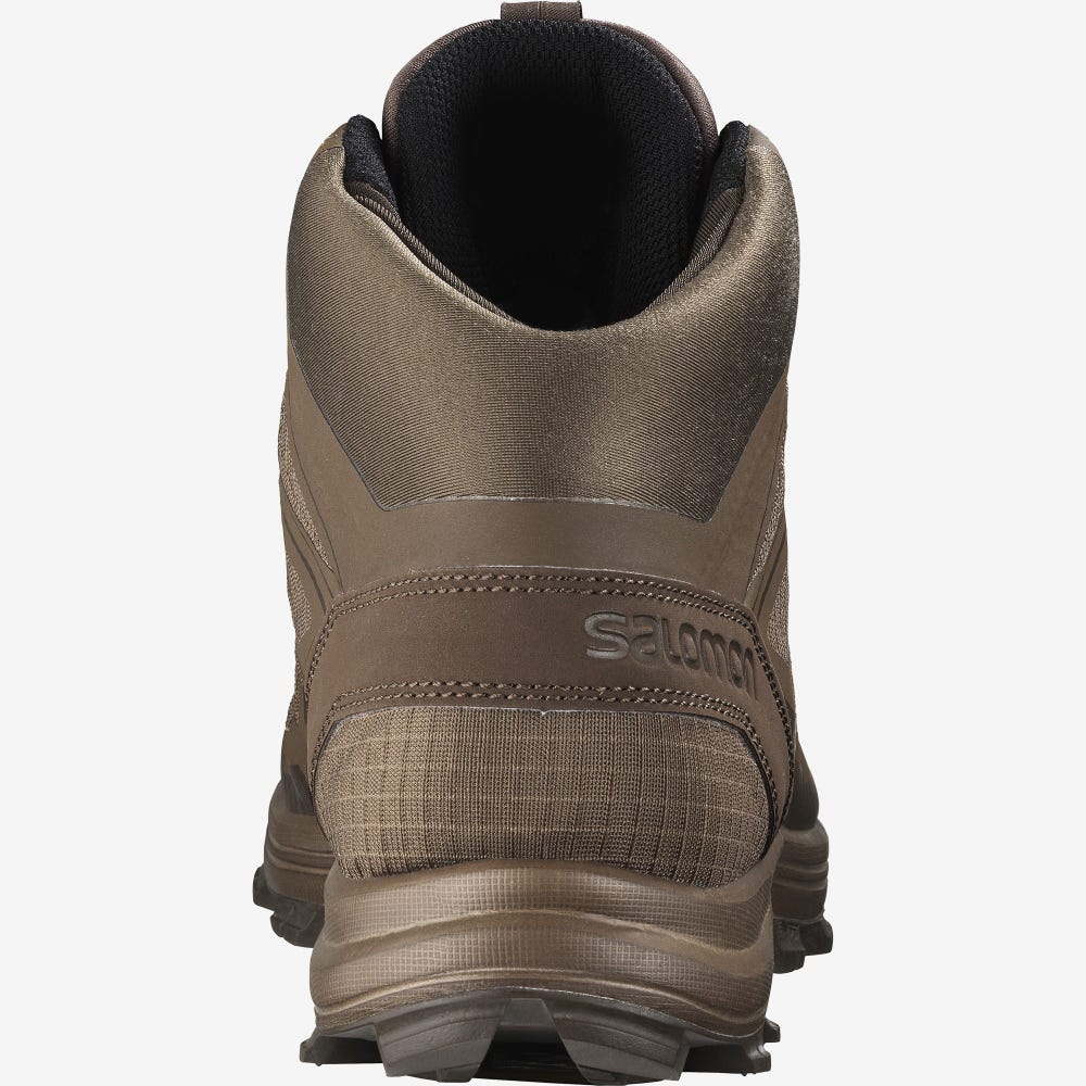 Women's Salomon SPEED ASSAULT Tactical Boots Light Brown | NEXZ-75128