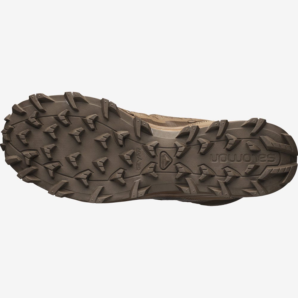 Women's Salomon SPEED ASSAULT Tactical Boots Light Brown | NEXZ-75128