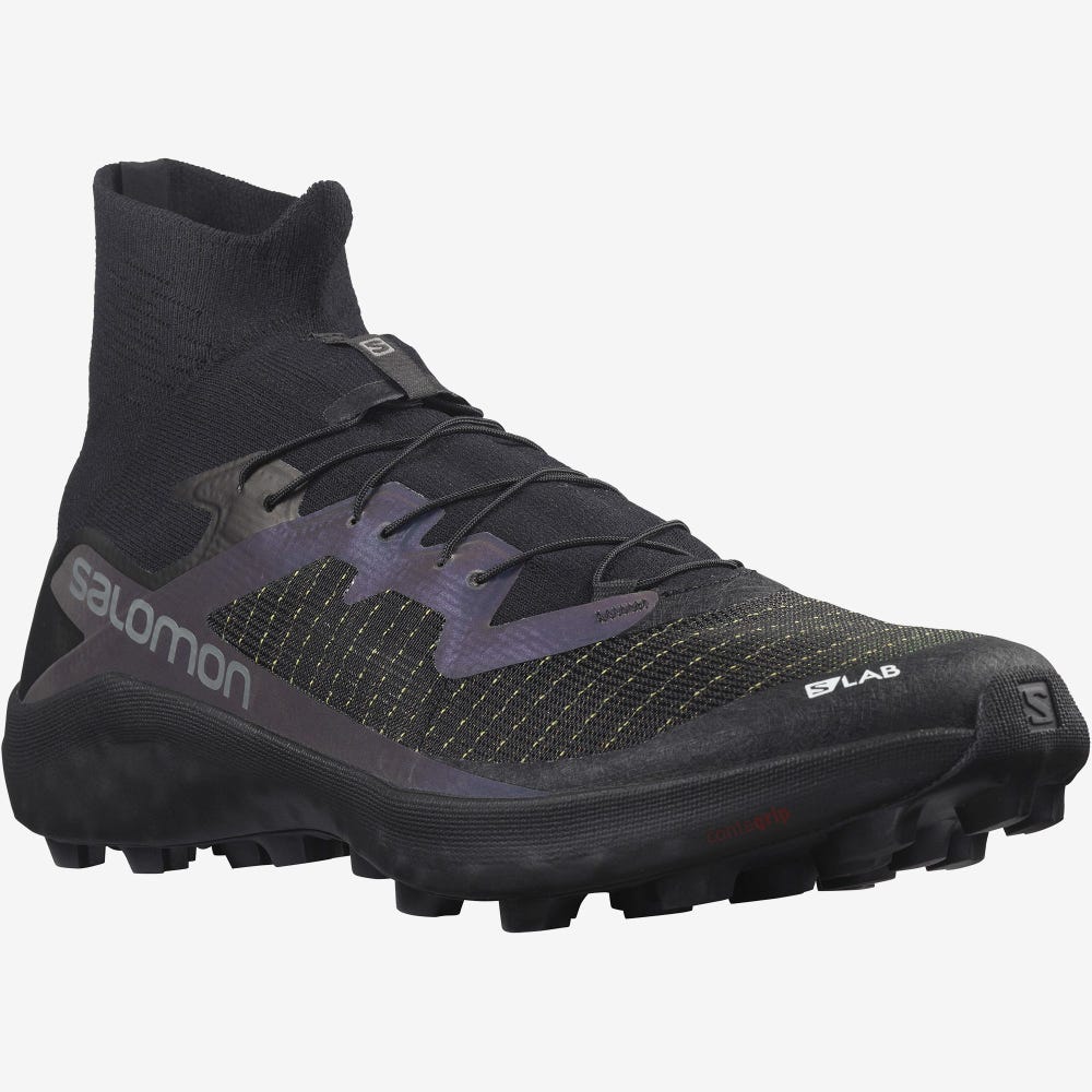 Women's Salomon S/LAB CROSS 2 Trail Running Shoes Black | DYEX-74193